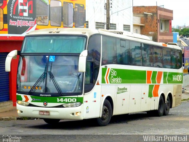 Cia. São Geraldo de Viação 14400 na cidade de Caruaru, Pernambuco, Brasil, por Willian Pontual. Número da foto: #2566531.