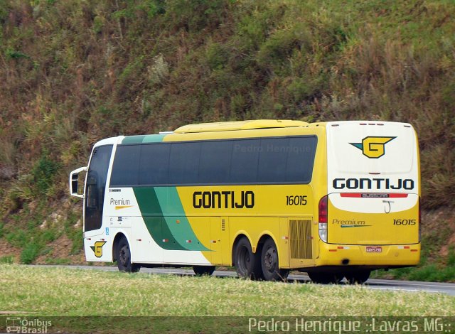 Empresa Gontijo de Transportes 16015 na cidade de Ribeirão Vermelho, Minas Gerais, Brasil, por Pedro Henrique Gumercindo da Silva. Número da foto: #2567355.