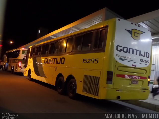 Empresa Gontijo de Transportes 15295 na cidade de Belo Horizonte, Minas Gerais, Brasil, por Maurício Nascimento. ID da foto: 2598749.