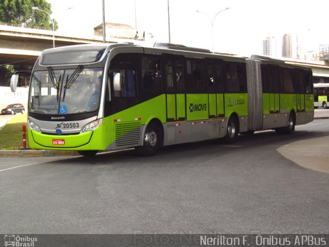 Viação Torres 20503 na cidade de Belo Horizonte, Minas Gerais, Brasil, por Nerilton F.  ônibus. Número da foto: #2598622.