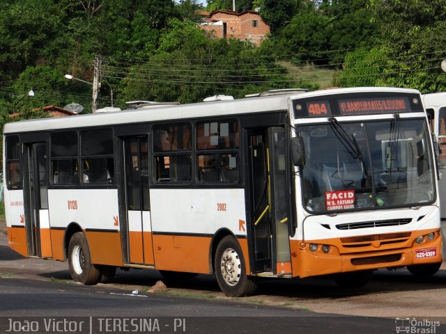 Asa Branca 01128 na cidade de Teresina, Piauí, Brasil, por João Victor. ID da foto: 2599595.