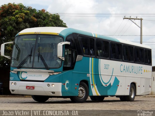 Auto Viação Camurujipe 3027 na cidade de Vitória da Conquista, Bahia, Brasil, por João Victor. Número da foto: #2599749.