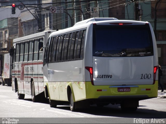 Transportes Santa Maria 100 na cidade de Pelotas, Rio Grande do Sul, Brasil, por Felipe Alves. ID da foto: 2598880.