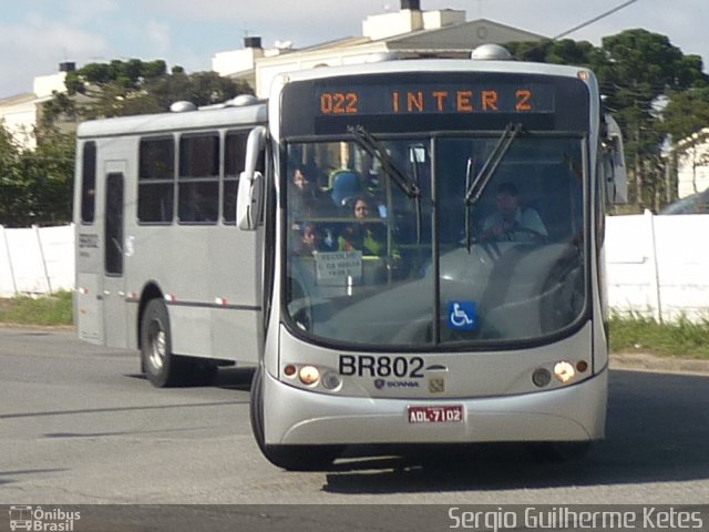 Transporte Coletivo Glória BR802 na cidade de Curitiba, Paraná, Brasil, por Sergio Guilherme Ketes. Número da foto: #2600390.