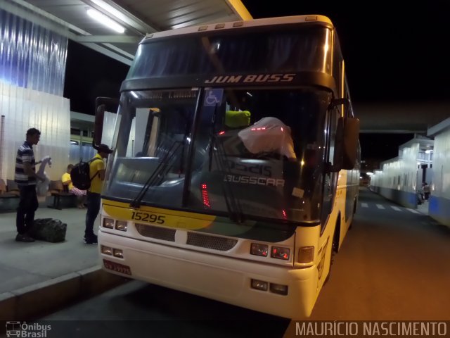 Empresa Gontijo de Transportes 15295 na cidade de Belo Horizonte, Minas Gerais, Brasil, por Maurício Nascimento. ID da foto: 2600625.