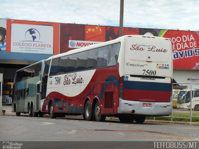 Expresso São Luiz 7500 na cidade de Goiânia, Goiás, Brasil, por Stefano  Rodrigues dos Santos. ID da foto: 2601937.