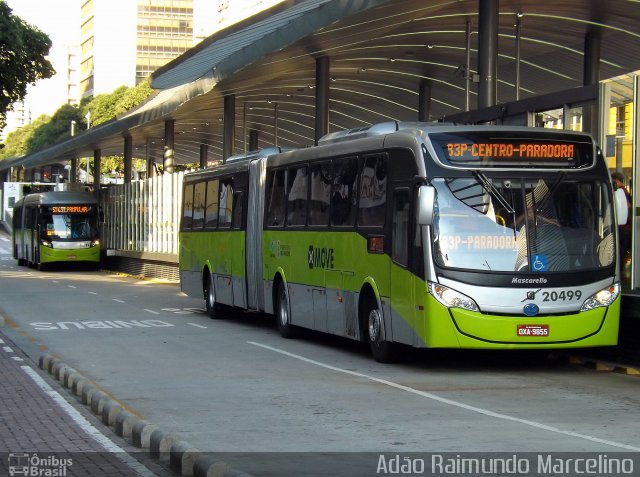 Viação Torres 20499 na cidade de Belo Horizonte, Minas Gerais, Brasil, por Adão Raimundo Marcelino. ID da foto: 2603405.