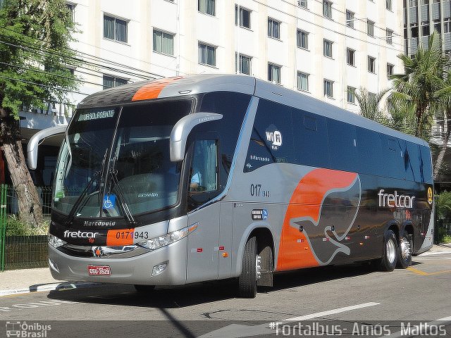 Fretcar 943 na cidade de Fortaleza, Ceará, Brasil, por Amós  Mattos. Número da foto: #2603415.
