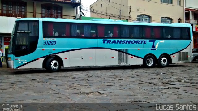 Transnorte - Transporte e Turismo Norte de Minas 51000 na cidade de Diamantina, Minas Gerais, Brasil, por Lucas Santos. Número da foto: #2602607.