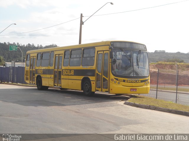 Viação Leme 1505 na cidade de Jundiaí, São Paulo, Brasil, por Gabriel Giacomin de Lima. Número da foto: #2602318.
