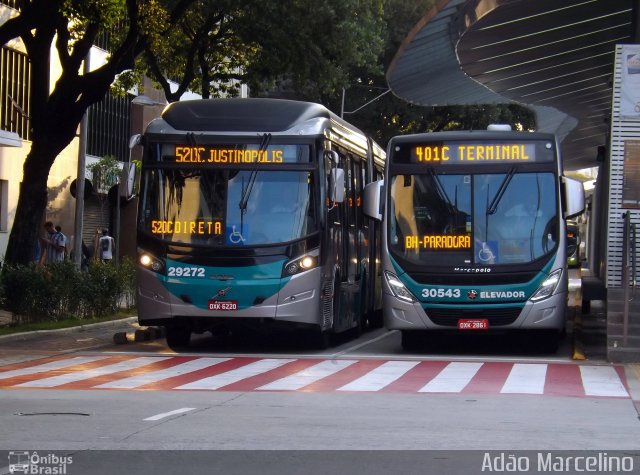 Transbus Transportes > Gávea Transportes 29272 na cidade de Belo Horizonte, Minas Gerais, Brasil, por Adão Raimundo Marcelino. Número da foto: #2602443.