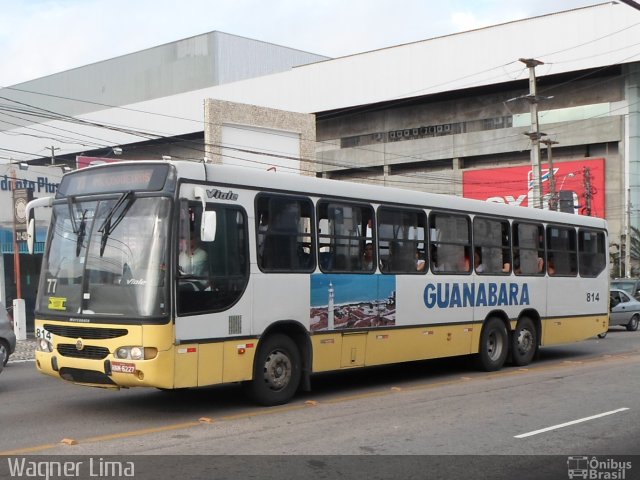 Transportes Guanabara 814 na cidade de Natal, Rio Grande do Norte, Brasil, por Wagner Lima. ID da foto: 2603309.