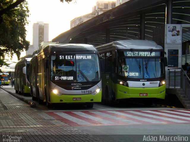 Milênio Transportes 10788 na cidade de Belo Horizonte, Minas Gerais, Brasil, por Adão Raimundo Marcelino. ID da foto: 2603219.