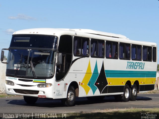 Viação Transpiauí 492 na cidade de Teresina, Piauí, Brasil, por João Victor. ID da foto: 2602838.