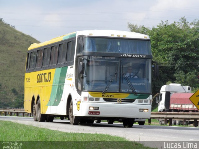 Empresa Gontijo de Transportes 15285 na cidade de Queimados, Rio de Janeiro, Brasil, por Lucas Lima. Número da foto: #2602480.
