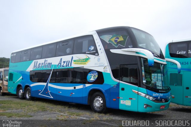 Marlim Azul Turismo 2129 na cidade de São Paulo, São Paulo, Brasil, por EDUARDO - SOROCABUS. Número da foto: #2603601.