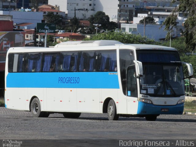 Auto Viação Progresso 6097 na cidade de Caruaru, Pernambuco, Brasil, por Rodrigo Fonseca. ID da foto: 2602837.