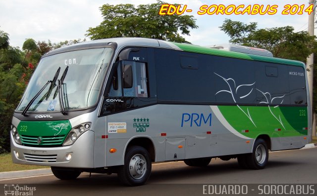 PRM Turismo 232 na cidade de Sorocaba, São Paulo, Brasil, por EDUARDO - SOROCABUS. Número da foto: #2604750.
