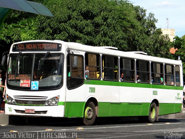 Transcol Transportes Coletivos 09355 na cidade de Teresina, Piauí, Brasil, por João Victor. Número da foto: #2605060.