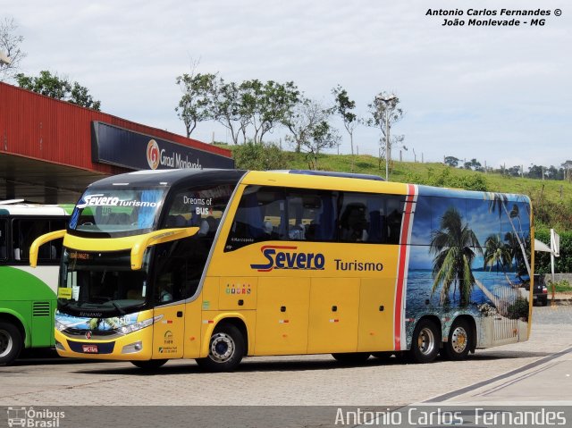Severo Turismo 1510 na cidade de João Monlevade, Minas Gerais, Brasil, por Antonio Carlos Fernandes. Número da foto: #2604650.