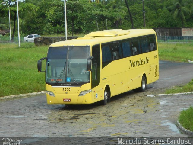 Viação Nordeste 8060 na cidade de João Pessoa, Paraíba, Brasil, por Marcelo Soares Cardoso. Número da foto: #2607677.