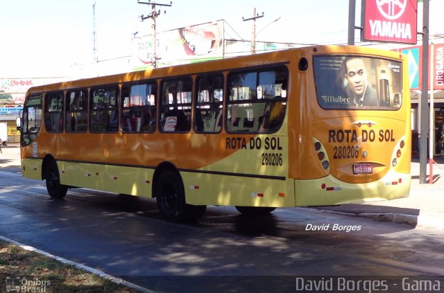 Rota do Sol Turismo 280206 na cidade de Gama, Distrito Federal, Brasil, por David Borges. Número da foto: #2606927.