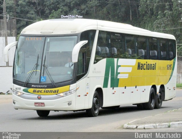 Viação Nacional 16115 na cidade de Ilhéus, Bahia, Brasil, por Daniel  Machado. Número da foto: #2606755.