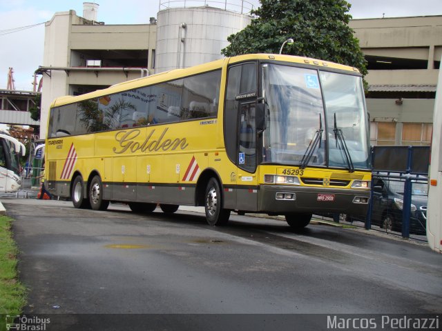 Viação Itapemirim 45293 na cidade de Rio de Janeiro, Rio de Janeiro, Brasil, por Marcos Pedrazzi. ID da foto: 2607271.