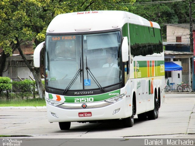 Cia. São Geraldo de Viação 21510 na cidade de Ilhéus, Bahia, Brasil, por Daniel  Machado. ID da foto: 2606750.