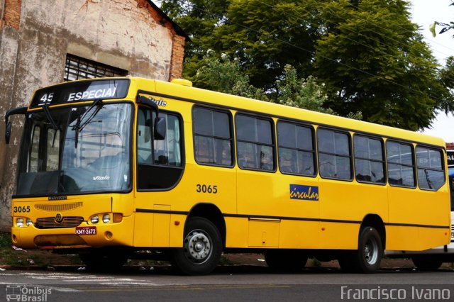 AVOA - Auto Viação Ourinhos Assis 3065 na cidade de Assis, São Paulo, Brasil, por Francisco Ivano. Número da foto: #2607721.