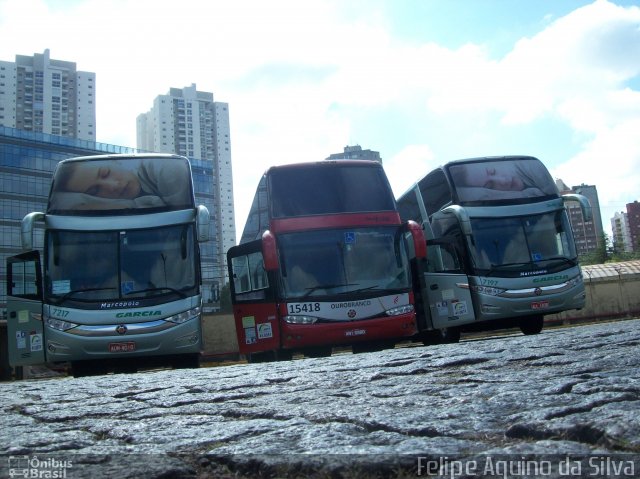 Viação Garcia 7217 na cidade de Curitiba, Paraná, Brasil, por Felipe Aquino da Silva. Número da foto: #2607013.