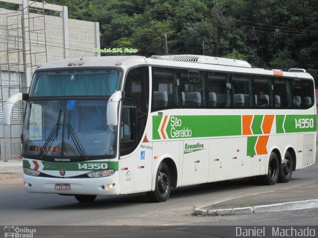 Cia. São Geraldo de Viação 14350 na cidade de Ilhéus, Bahia, Brasil, por Daniel  Machado. Número da foto: #2606739.