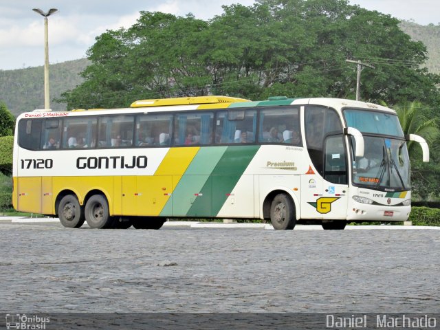 Empresa Gontijo de Transportes 17120 na cidade de Jequié, Bahia, Brasil, por Daniel  Machado. Número da foto: #2606778.