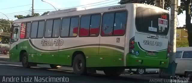 Expresso Real Rio RJ 133.093 na cidade de Nova Iguaçu, Rio de Janeiro, Brasil, por André Luiz Nascimento. ID da foto: 2607585.