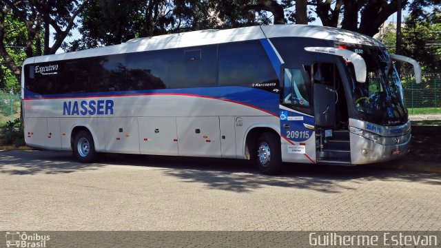 Viação Nasser 209115 na cidade de São Paulo, São Paulo, Brasil, por Guilherme Estevan. Número da foto: #2609470.