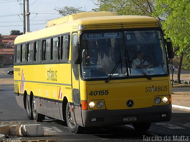 Viação Itapemirim 40155 na cidade de Teresina, Piauí, Brasil, por Tarcilo da Matta. ID da foto: 2607840.