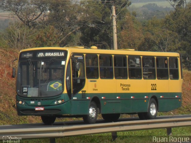 Viação Princesa Tecelã 222 na cidade de Americana, São Paulo, Brasil, por Ruan Roque. ID da foto: 2608835.