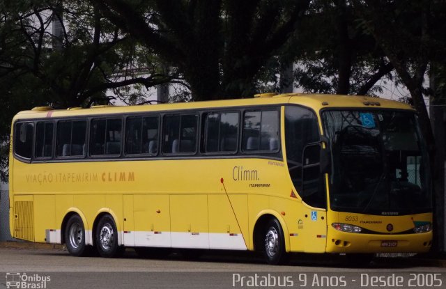 Viação Itapemirim 8053 na cidade de São Paulo, São Paulo, Brasil, por Cristiano Soares da Silva. ID da foto: 2608829.