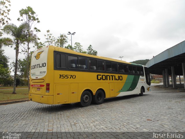 Empresa Gontijo de Transportes 15570 na cidade de Juiz de Fora, Minas Gerais, Brasil, por Junior Almeida. ID da foto: 2609679.