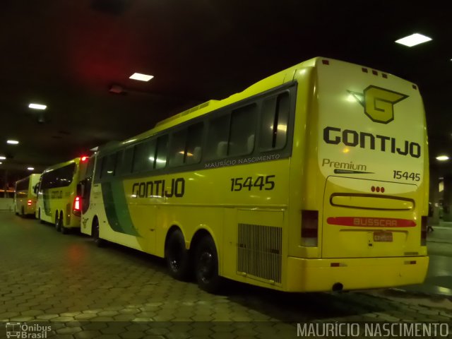 Empresa Gontijo de Transportes 15445 na cidade de Belo Horizonte, Minas Gerais, Brasil, por Maurício Nascimento. Número da foto: #2609689.