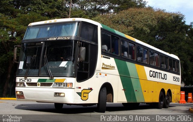 Empresa Gontijo de Transportes 15210 na cidade de São Paulo, São Paulo, Brasil, por Cristiano Soares da Silva. ID da foto: 2608748.