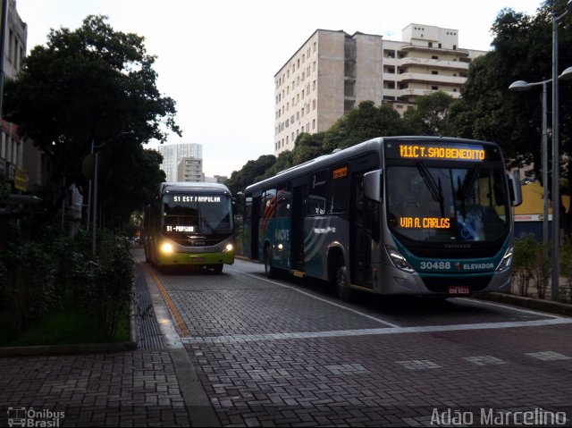 Expresso Luziense > Territorial Com. Part. e Empreendimentos 30488 na cidade de Belo Horizonte, Minas Gerais, Brasil, por Adão Raimundo Marcelino. ID da foto: 2611272.