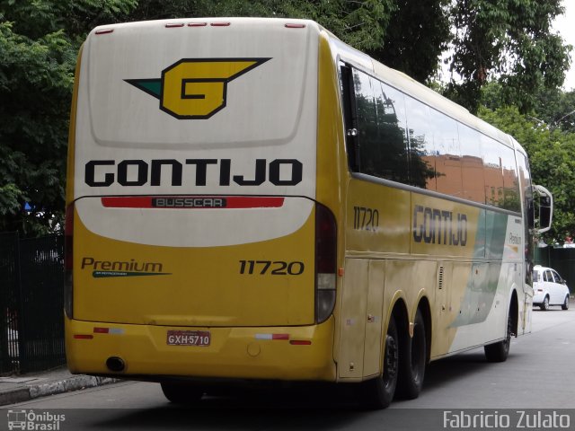 Empresa Gontijo de Transportes 11720 na cidade de São Paulo, São Paulo, Brasil, por Fabricio Zulato. ID da foto: 2611258.