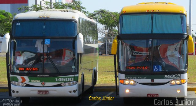 Nacional Expresso 36303 na cidade de Goiânia, Goiás, Brasil, por Carlos Júnior. ID da foto: 2610264.