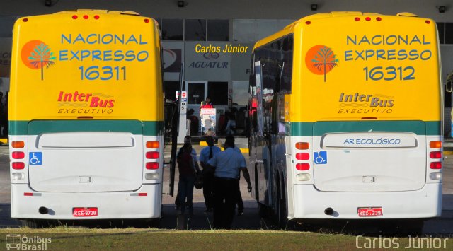 Nacional Expresso 16312 na cidade de Goiânia, Goiás, Brasil, por Carlos Júnior. ID da foto: 2610174.