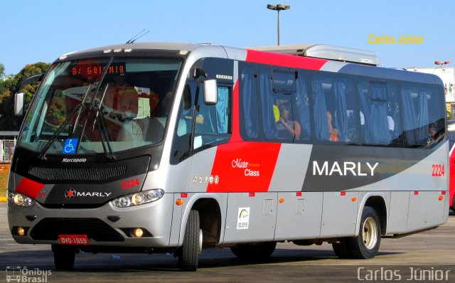 Expresso Marly 2224 na cidade de Goiânia, Goiás, Brasil, por Carlos Júnior. Número da foto: #2610171.