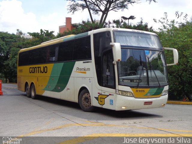 Empresa Gontijo de Transportes 11785 na cidade de São Paulo, São Paulo, Brasil, por José Geyvson da Silva. ID da foto: 2612664.