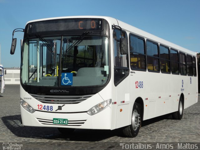 Auto Viação São José 12488 na cidade de Fortaleza, Ceará, Brasil, por Amós  Mattos. Número da foto: #2611706.