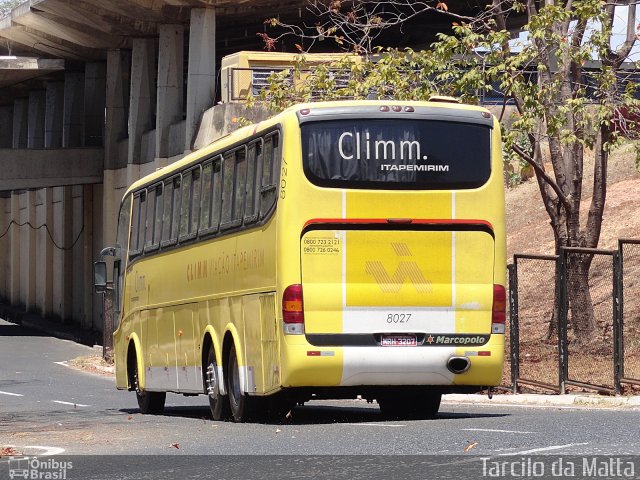 Viação Itapemirim 8027 na cidade de Teresina, Piauí, Brasil, por Tarcilo da Matta. Número da foto: #2611564.