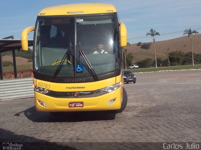 Viação Itapemirim 60783 na cidade de Casimiro de Abreu, Rio de Janeiro, Brasil, por Carlos Julio. Número da foto: #2612382.